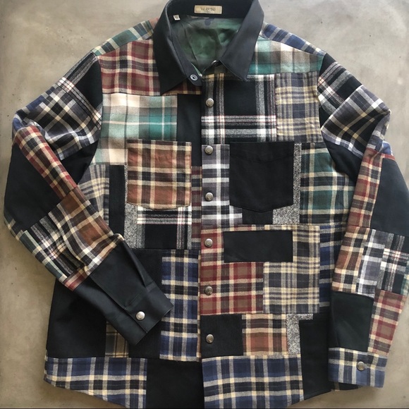 Valentino Other - VALENTINO Patchwork Shirt